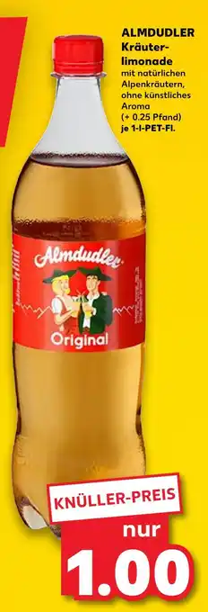 Kaufland Almdudler original Angebot