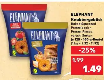 Kaufland Elephant knabbergebäck Angebot