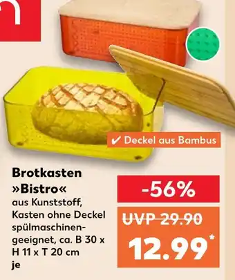Kaufland Brotkasten bistro Angebot