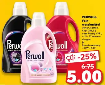 Kaufland Perwoll feinwaschmittel black Angebot