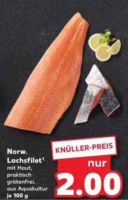 Kaufland Norw. lachsfilet Angebot