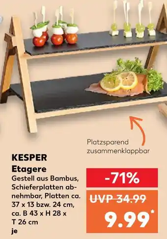 Kaufland Kesper etagere Angebot