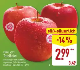Aldi Nord Pink lady tafeläpfel Angebot