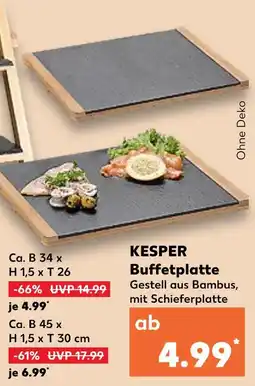 Kaufland Kesper buffetplatte Angebot