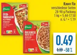 diska Knorr Fix Angebot