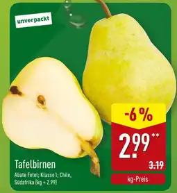 Aldi Nord Tafelbirnen Angebot