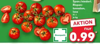 Kaufland Span./niederl. rispentomaten Angebot