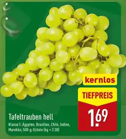 Aldi Nord Tafeltrauben hell Angebot