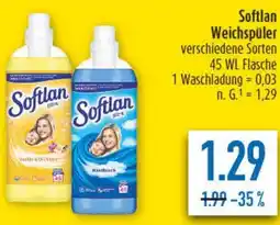 diska Softlan Weichspüler Angebot