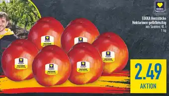 diska EDEKA Herzstücke Nektarinen gelbfleischig Angebot