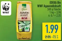 diska EDEKA Bio WWF Agavendicksaft Angebot