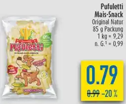 diska Pufuletti Mais-Snack Angebot