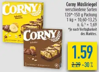diska Corny Müsliriegel Angebot