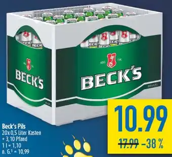 diska Beck's Pils Angebot