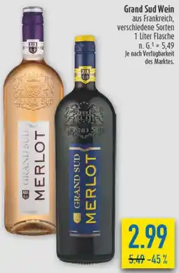 diska Grand Sud Wein Angebot
