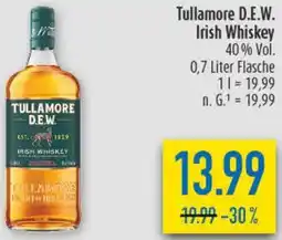diska Tullamore D.E.W. Irish Whiskey Angebot