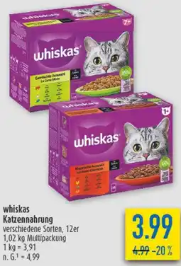 diska whiskas Katzennahrung Angebot