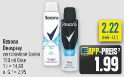 diska Rexona Deospray Angebot