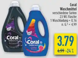 diska Coral Waschmittel Angebot
