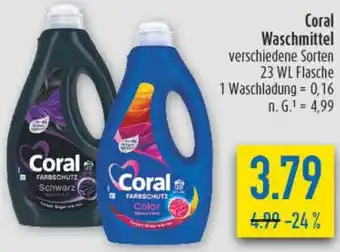 diska Coral Waschmittel Angebot