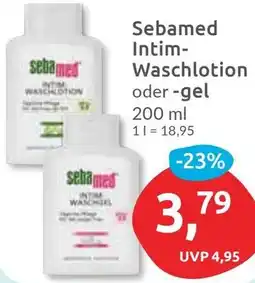 Budni Sebamed Intim Waschlotion oder -gel Angebot