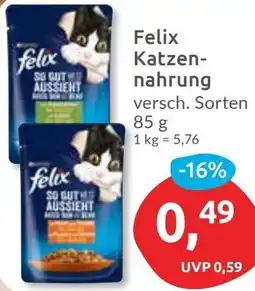 Budni Felix Katzennahrung Angebot