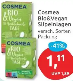 Budni Cosmea Bio&Vegan Slipeinlagen Angebot