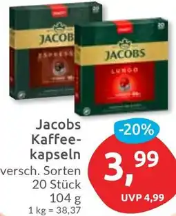 Budni Jacobs Kaffeekapseln Angebot