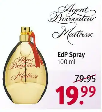 Rossmann Agent provocateur edp spray maitresse Angebot