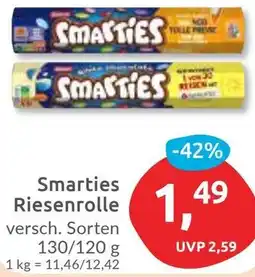 Budni Smarties Riesenrolle Angebot