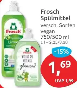 Budni Frosch Spülmittel Angebot