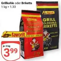 Globus favorit Grillkohle oder Briketts Angebot