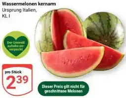 Globus Wassermelonen kernarm Angebot