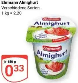 Globus Ehrmann Almighurt Angebot