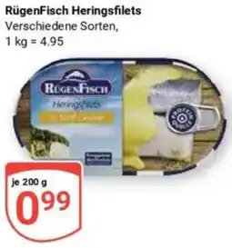 Globus RügenFisch Heringsfilets Angebot