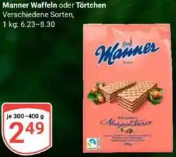 Globus Manner Waffeln oder Törtchen Angebot