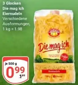 Globus 3 Glocken Die mag ich Eiernudeln Angebot