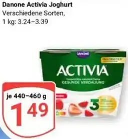Globus Danone Activia Joghurt Angebot