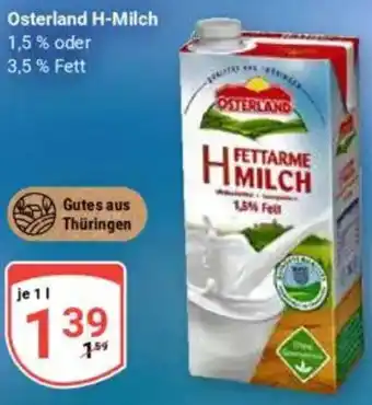 Globus Osterland H-Milch Angebot