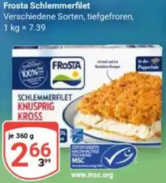 Globus Frosta Schlemmerfilet Angebot
