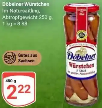 Globus Döbelner Würstchen Angebot