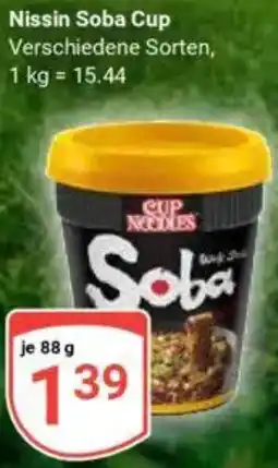 Globus Nissin Soba Cup Angebot