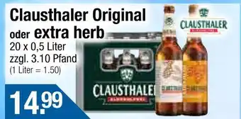 Getränke City Clausthaler original oder extra herb Angebot