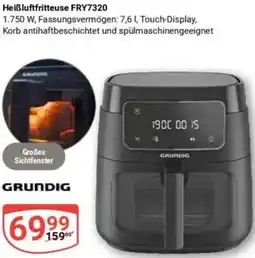 Globus GRUNDIG Heißluftfritteuse FRY7320 Angebot