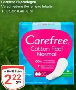 Globus Carefree Slipeinlagen Angebot
