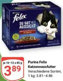 Globus Purina Felix Katzennassfutter Angebot