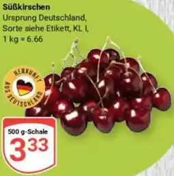 Globus Süßkirschen Angebot