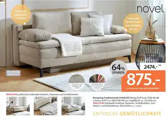 Zurbrüggen Novel Boxspring-Funktionssofa CHARLIZE Angebot