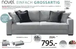 Zurbrüggen Novel Big-Sofa LINDSEY Angebot