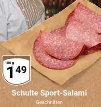 Globus Schulte Sport-Salami Angebot